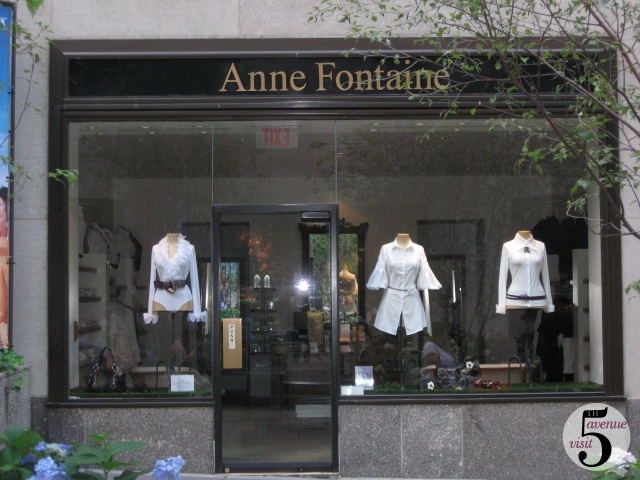 Anne Fontaine Rockefeller Plaza