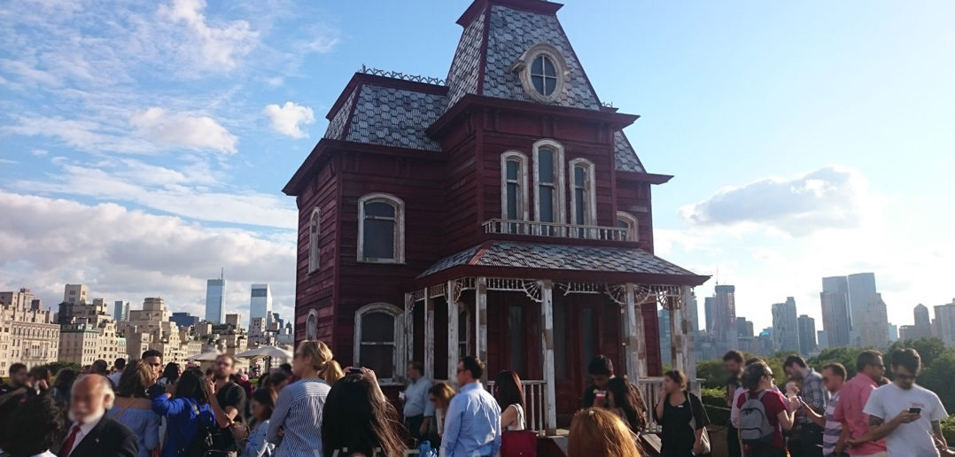 The Met roof garden1000 5th Avenue: Cornelia Parker inspired by the paintings of Edward Hopper